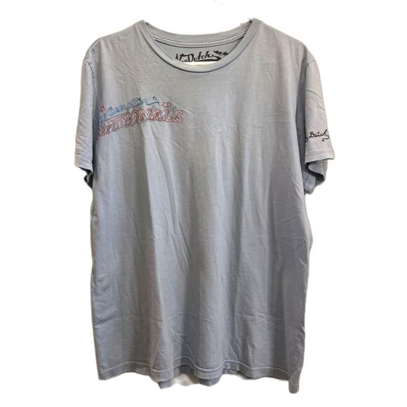 Vintage Von Dutch Blue 1965 Compton Nationals T Shirt Tee Top  Mens Size Large - Picture 1 of 9
